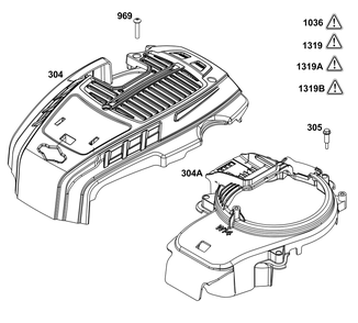 Part Location Diagram of 597758 Briggs and Stratton Housing, Blower